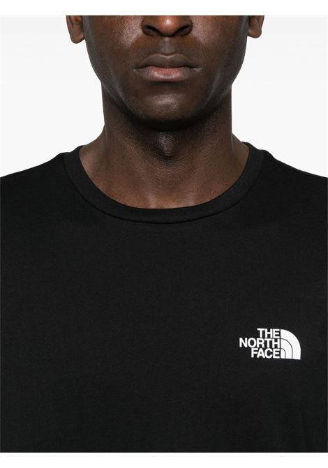 simple dome t-shirt man black THE NORTH FACE | NF0A87NGJK31